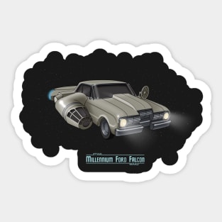 Millennium Ford Falcon Sticker